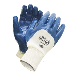 IRONCORE LITE, Blue Nitrile H Back Knit Wrist X-Large 12x10